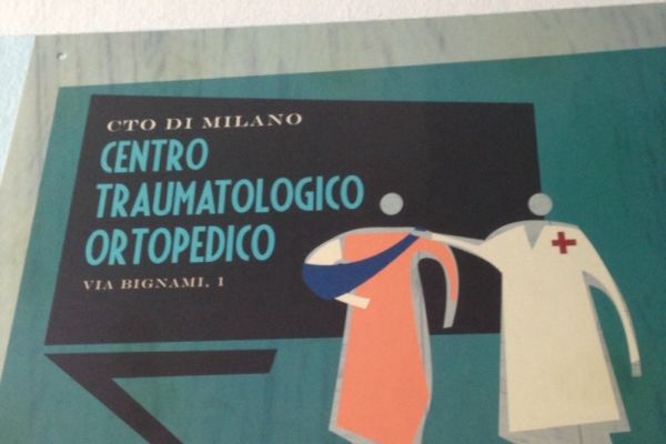 Ingresso del CTO di Milano, Centro Traumatologico Ortopedico